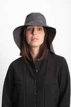 Load image into Gallery viewer, Wide Brim Bucket Hat - Anthracite