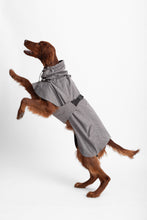 Load image into Gallery viewer, Dog Extended Raincoat - Silver Grey