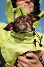 Load image into Gallery viewer, Dog Raincoat - Lime Yellow