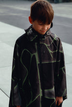 Load image into Gallery viewer, Kids Poncho - Turtle Olive