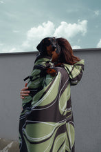 Load image into Gallery viewer, Poncho - Leaf Olive