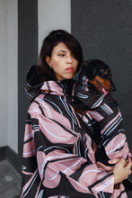 Load image into Gallery viewer, Poncho - Leaf Peach