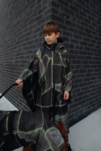 Load image into Gallery viewer, Kids Poncho - Turtle Olive