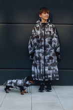 Load image into Gallery viewer, Kids Poncho - Stains Grey