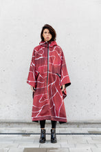 Load image into Gallery viewer, Poncho - Turtle Red