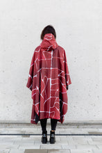Load image into Gallery viewer, Poncho - Turtle Red