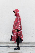 Load image into Gallery viewer, Poncho - Turtle Red