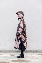 Load image into Gallery viewer, Poncho - Leaf Peach