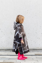 Load image into Gallery viewer, Kids Poncho - Turtle Grey