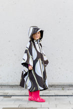 Load image into Gallery viewer, Kids Poncho - Leaf White