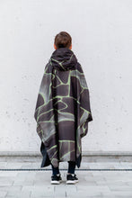 Load image into Gallery viewer, Kids Poncho - Turtle Olive