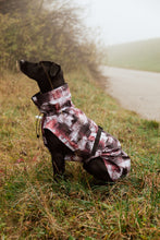 Load image into Gallery viewer, Dog Raincoat - Stains Salmon