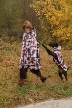 Load image into Gallery viewer, Dog Raincoat - Stains Salmon