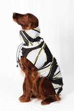 Load image into Gallery viewer, Dog Raincoat - Leaf White
