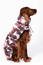 Load image into Gallery viewer, Dog Raincoat - Stains Salmon