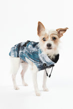 Load image into Gallery viewer, Dog Raincoat - Stains Turquoise