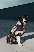Load image into Gallery viewer, Dog Raincoat - Leaf Peach