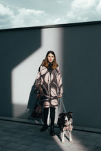 Load image into Gallery viewer, Dog Raincoat - Leaf Peach