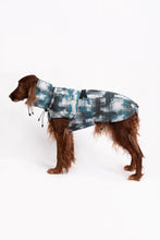 Load image into Gallery viewer, Dog Winter Coat - Stains Turquoise