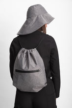 Load image into Gallery viewer, Wide Brim Bucket Hat - Silver Grey
