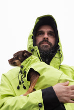 Load image into Gallery viewer, Dog Raincoat - Lime Yellow
