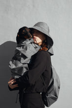 Load image into Gallery viewer, Wide Brim Bucket Hat - Silver Grey
