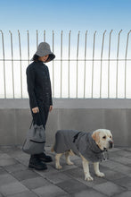 Load image into Gallery viewer, Dog Extended Raincoat - Silver Grey
