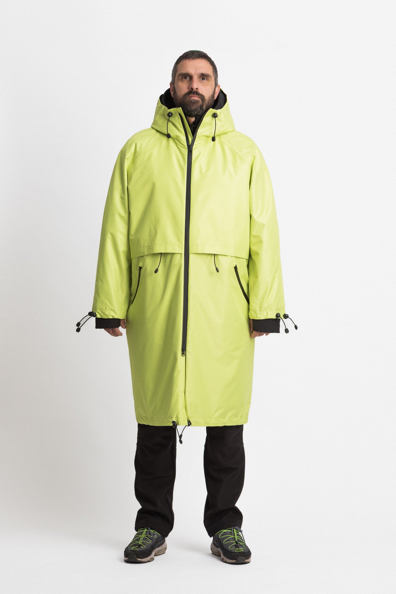 Parka - Lime Yellow Unisex