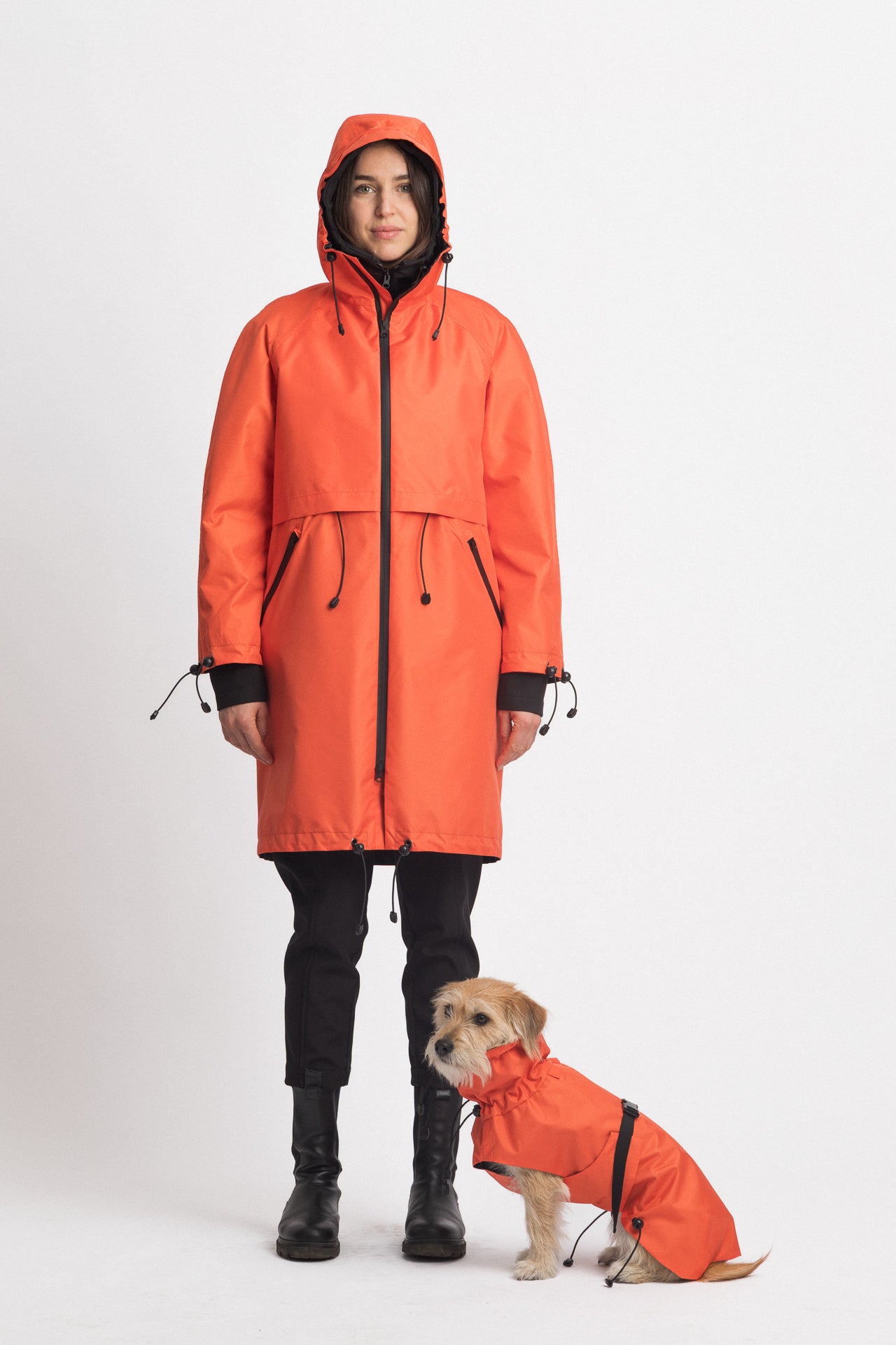 ESSAY SHOCKWAVE PARKA　Orange Parka - Orange – SHIBESU