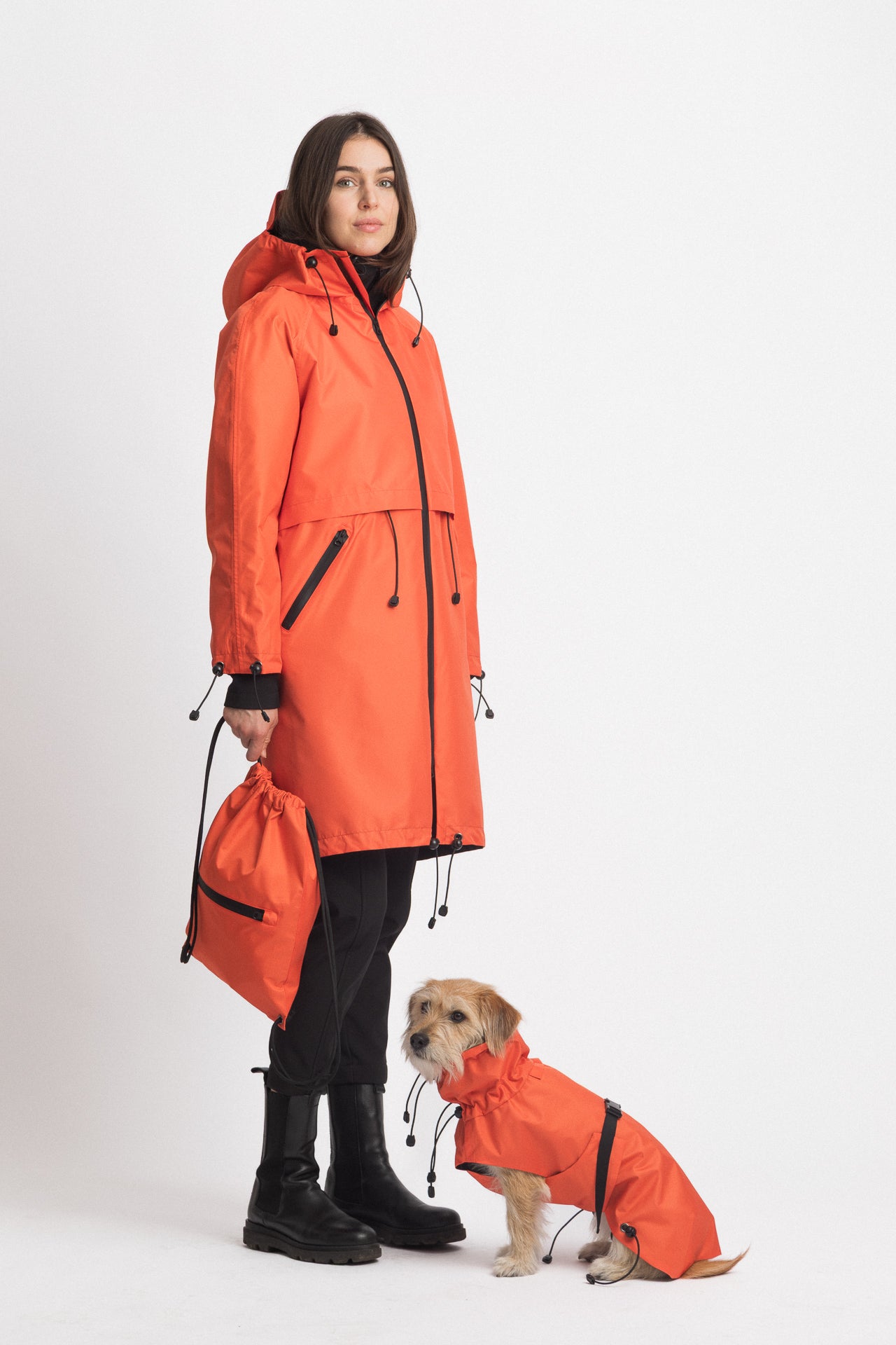 Parka - Orange – SHIBESU