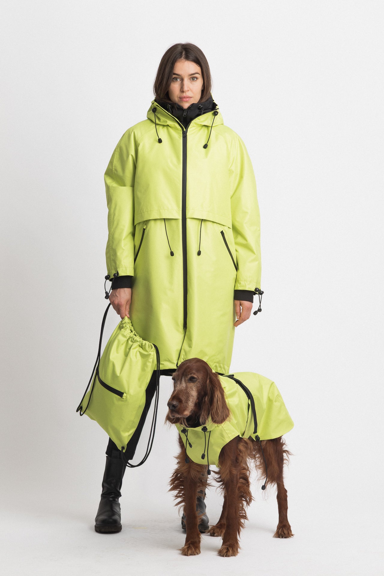 Parka - Lime Yellow