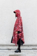 Load image into Gallery viewer, Poncho - Turtle Red
