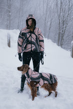 Load image into Gallery viewer, Dog Winter Coat - Leaf Peach
