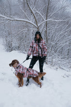 Load image into Gallery viewer, Dog Winter Coat - Stains Salmon
