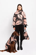 Load image into Gallery viewer, Dog Winter Coat - Leaf Peach
